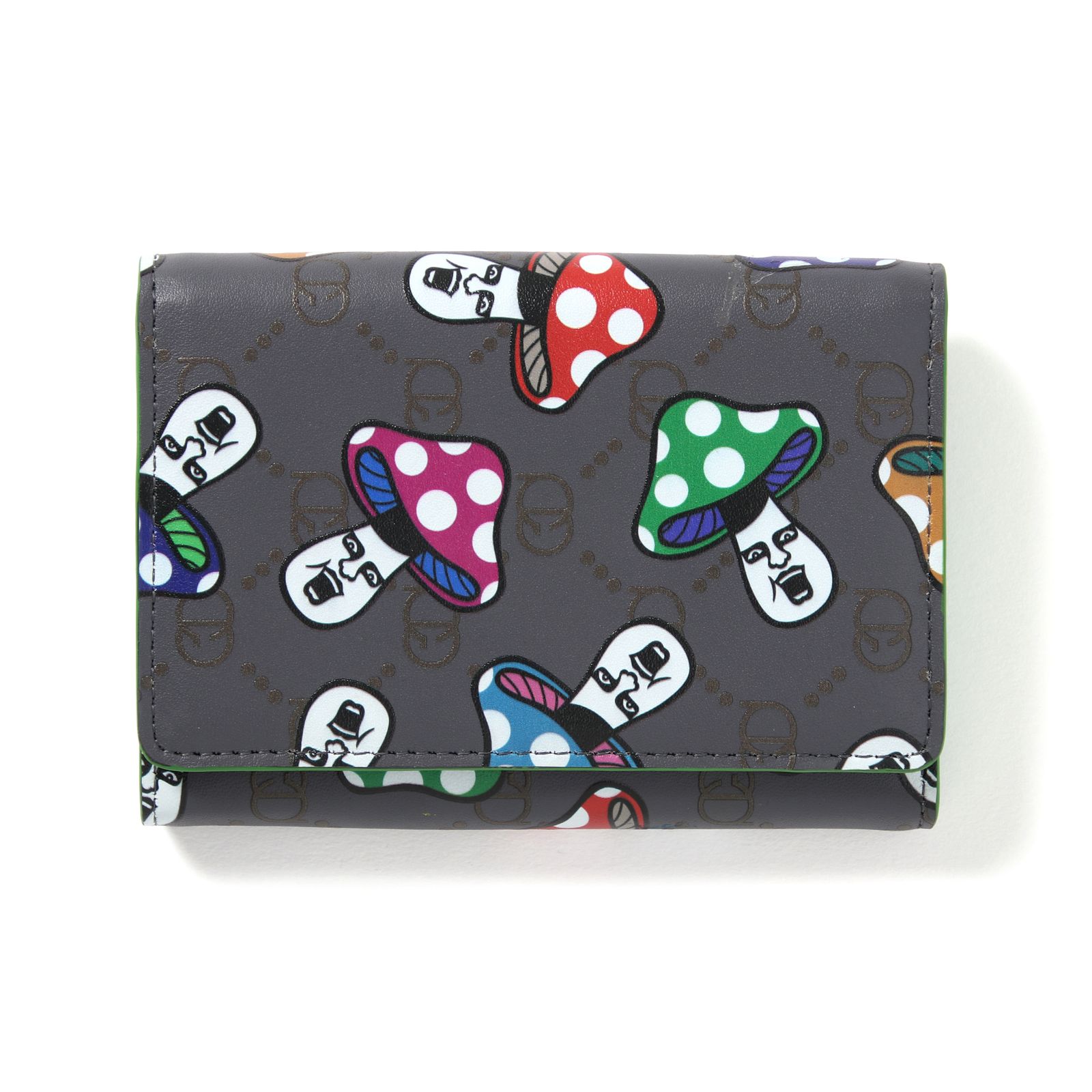 きのこ総柄名刺入れ