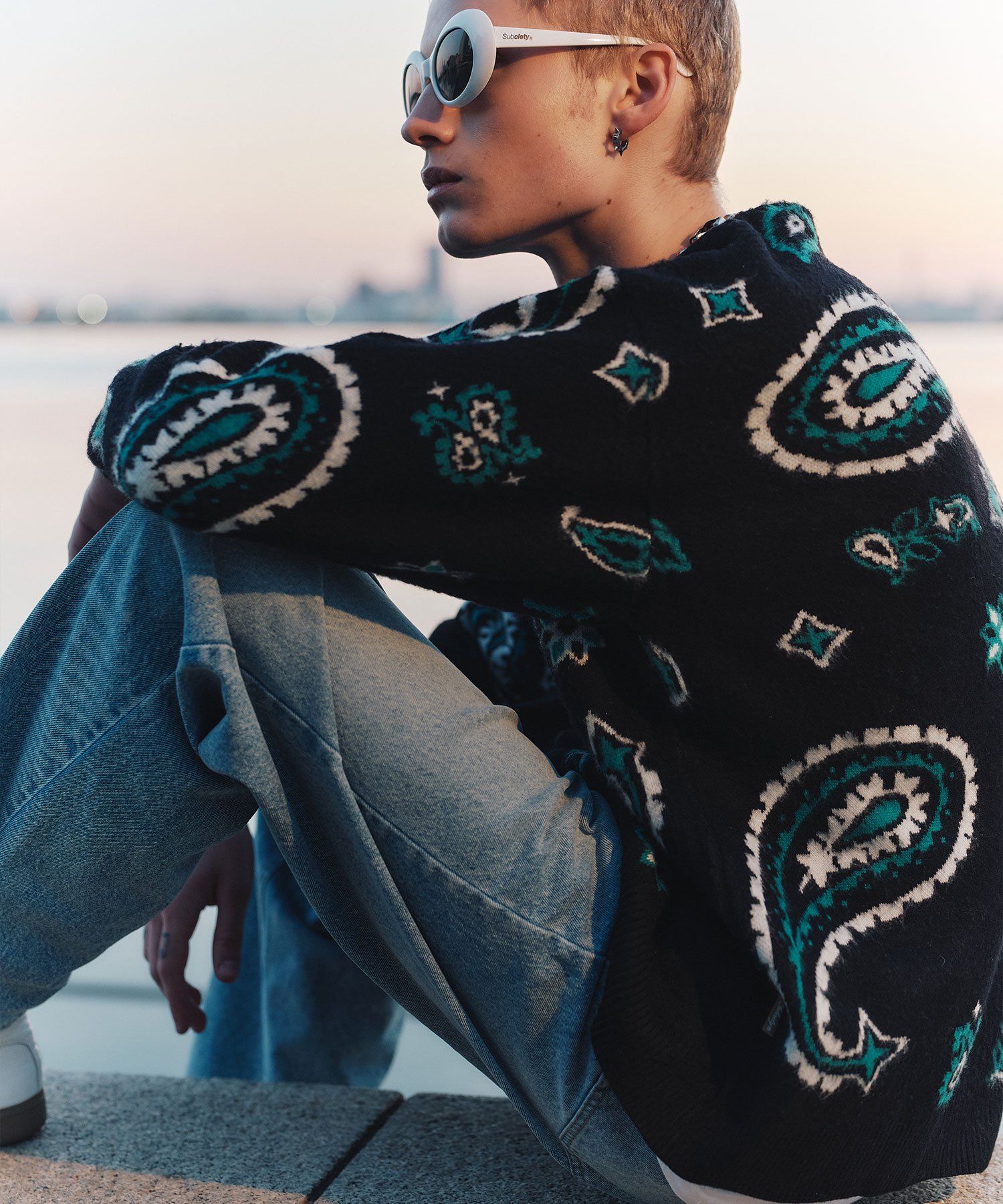 PAISLEY-CARDIGAN