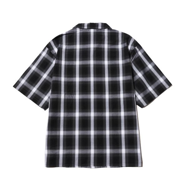 HOOK OPEN COLLAR CHECK-SHIRTS