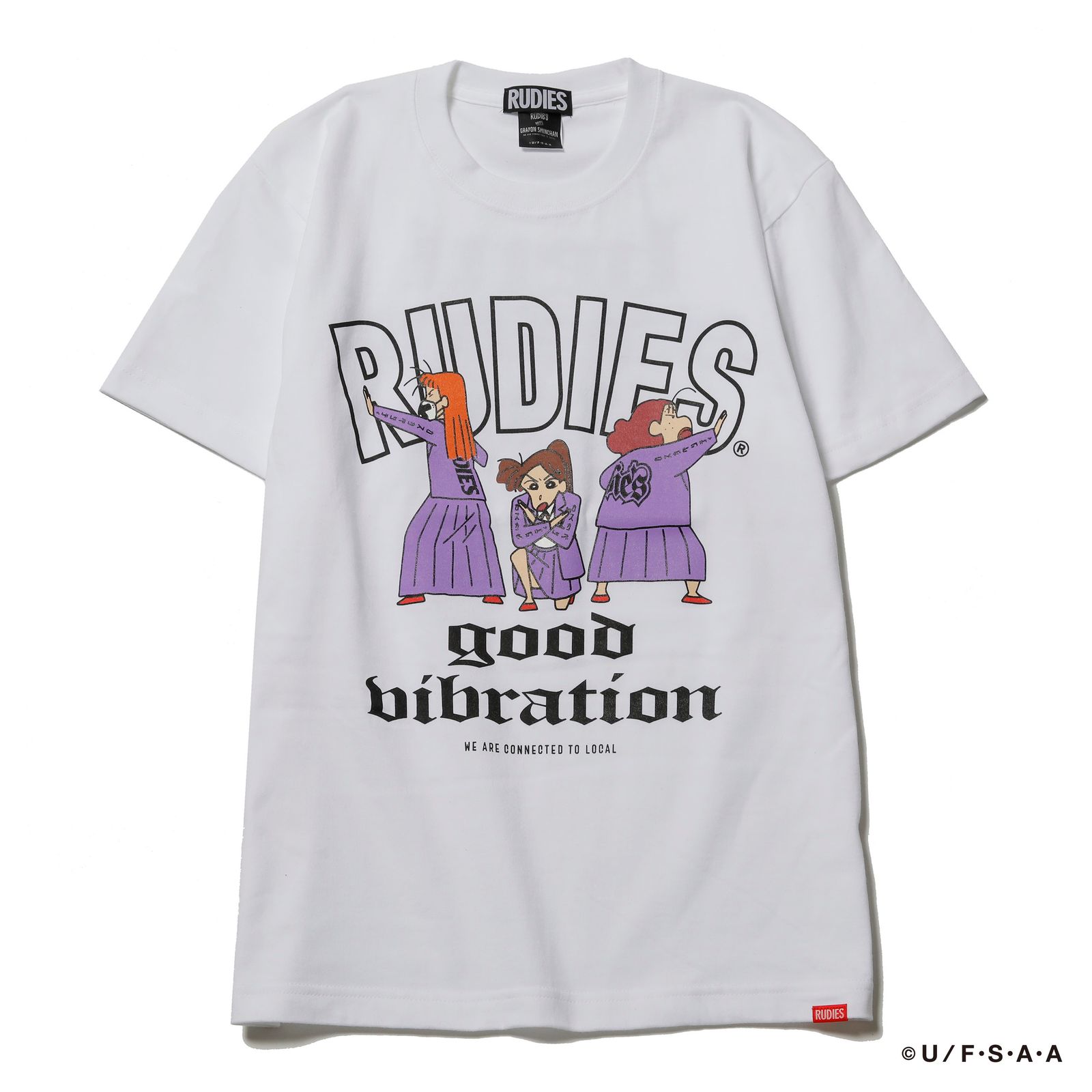 RUDIE'SxCRAYON SHINCHAN BENISASORITAI TEE