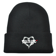 rg barbedwire heart beanie