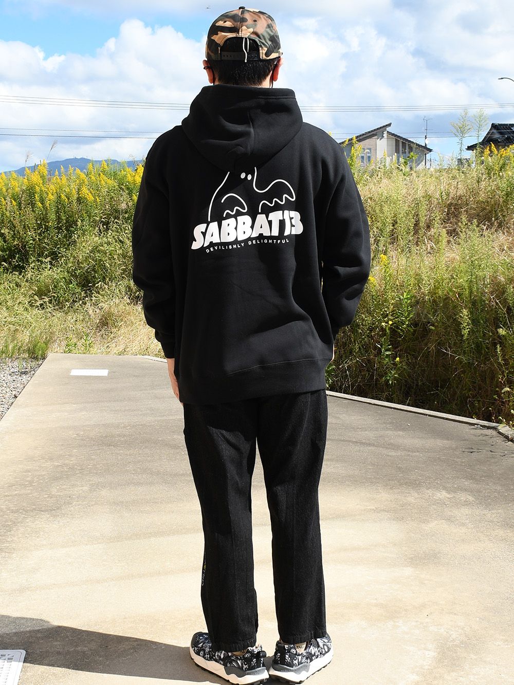 SPOOK LOGO-HOODIE
