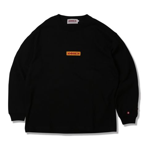 L/S CUT SEW - Bar Logo Patch