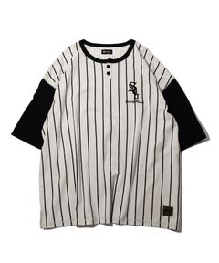 HENLEY NECK BASEBALL-TEE