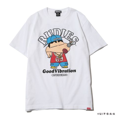 RUDIE'SxCRAYON SHINCHAN RHYME TEE