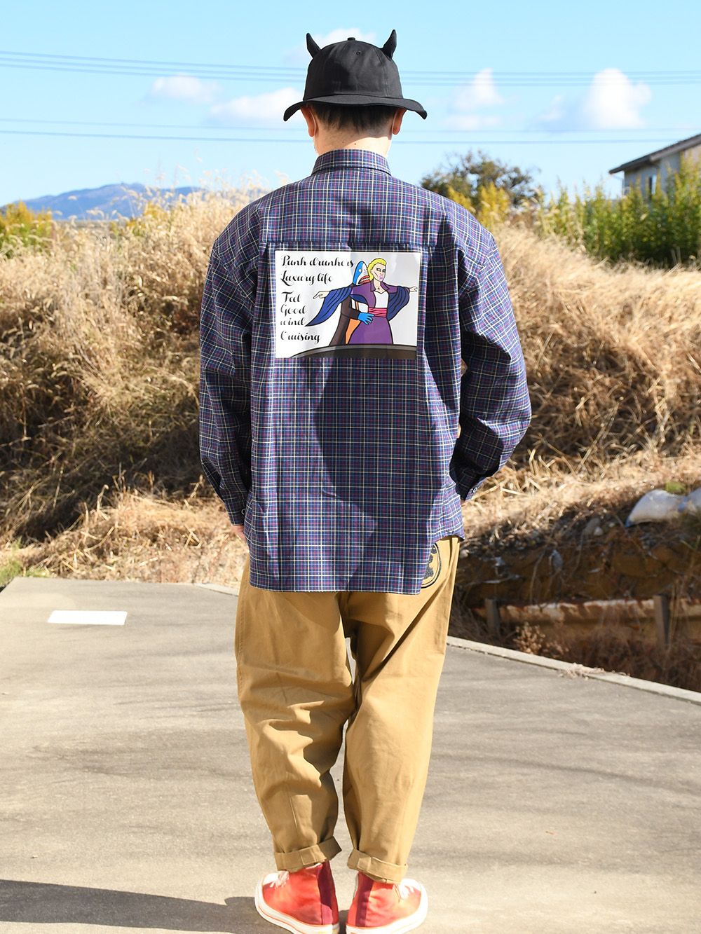 クルージングチェックシャツ