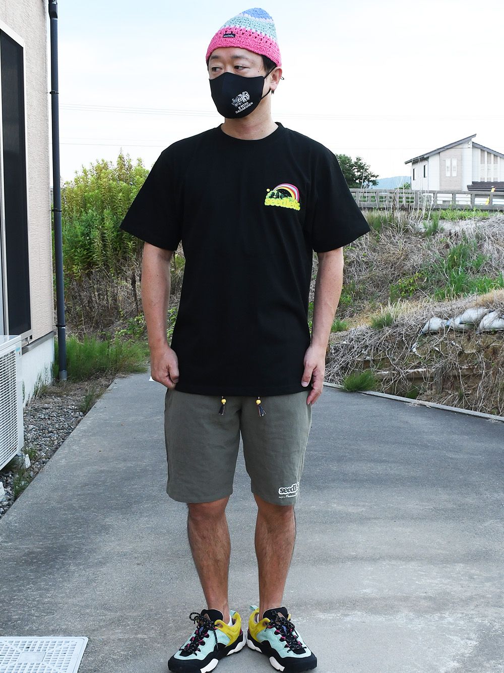 over the rainbow s/s tee