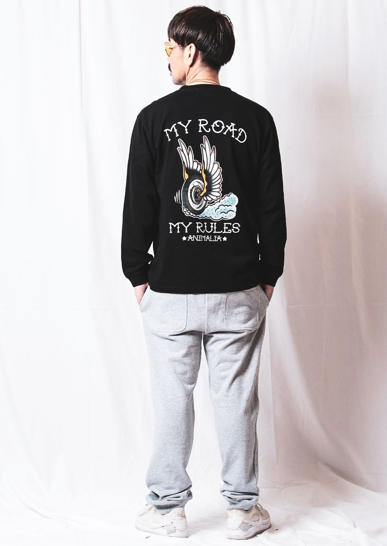 MY ROAD, MY RULES L/S