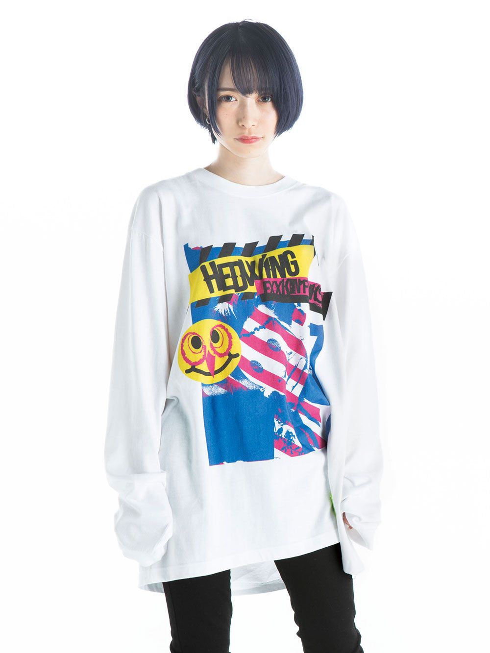 Pierrot Mask Longsleeve T-shirt