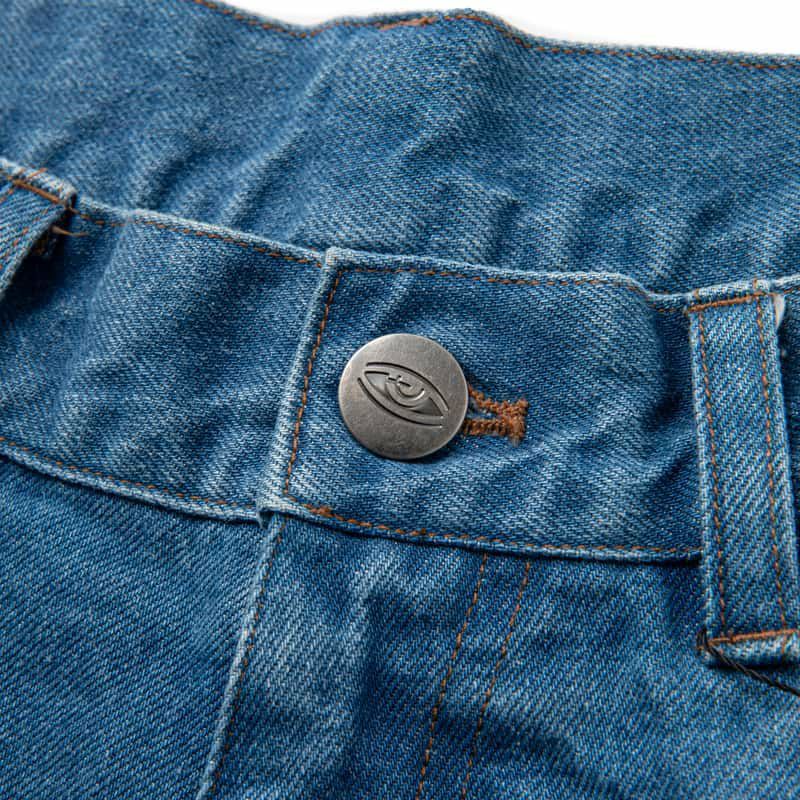 TRANSMISSIONATOR DENIM WIDE-SHORTS