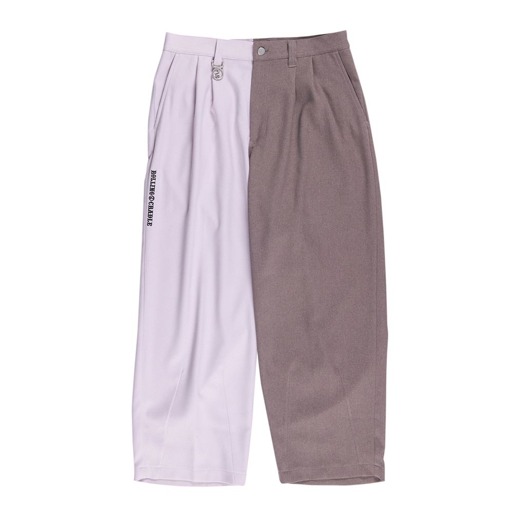 2TONE TUCK PANTS