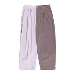 2TONE TUCK PANTS