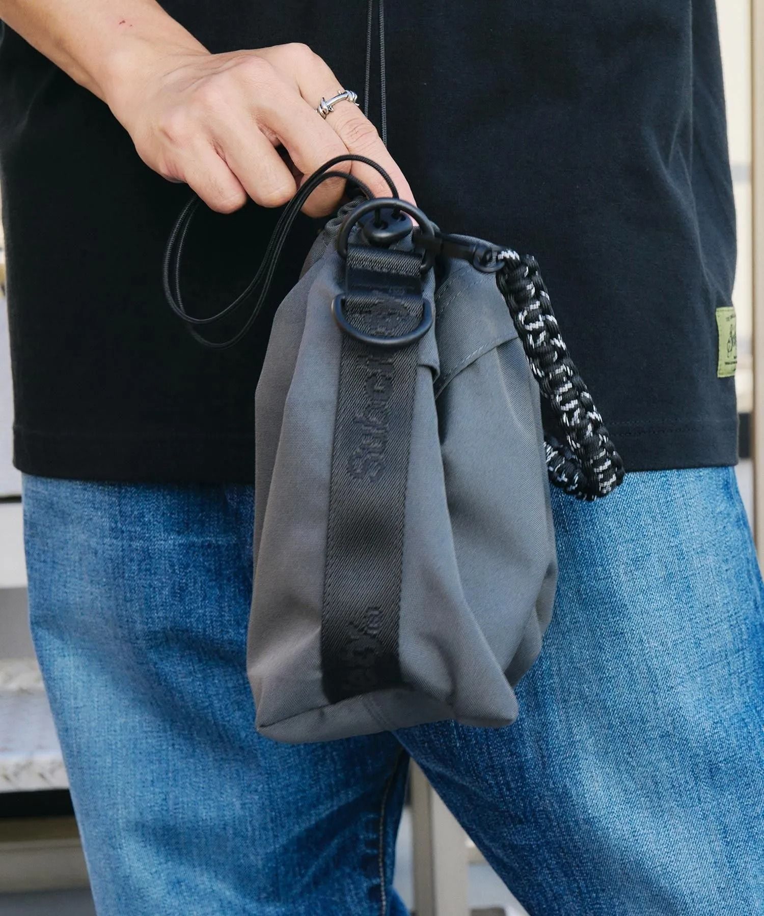 Kinchaku 2way shoulder bag