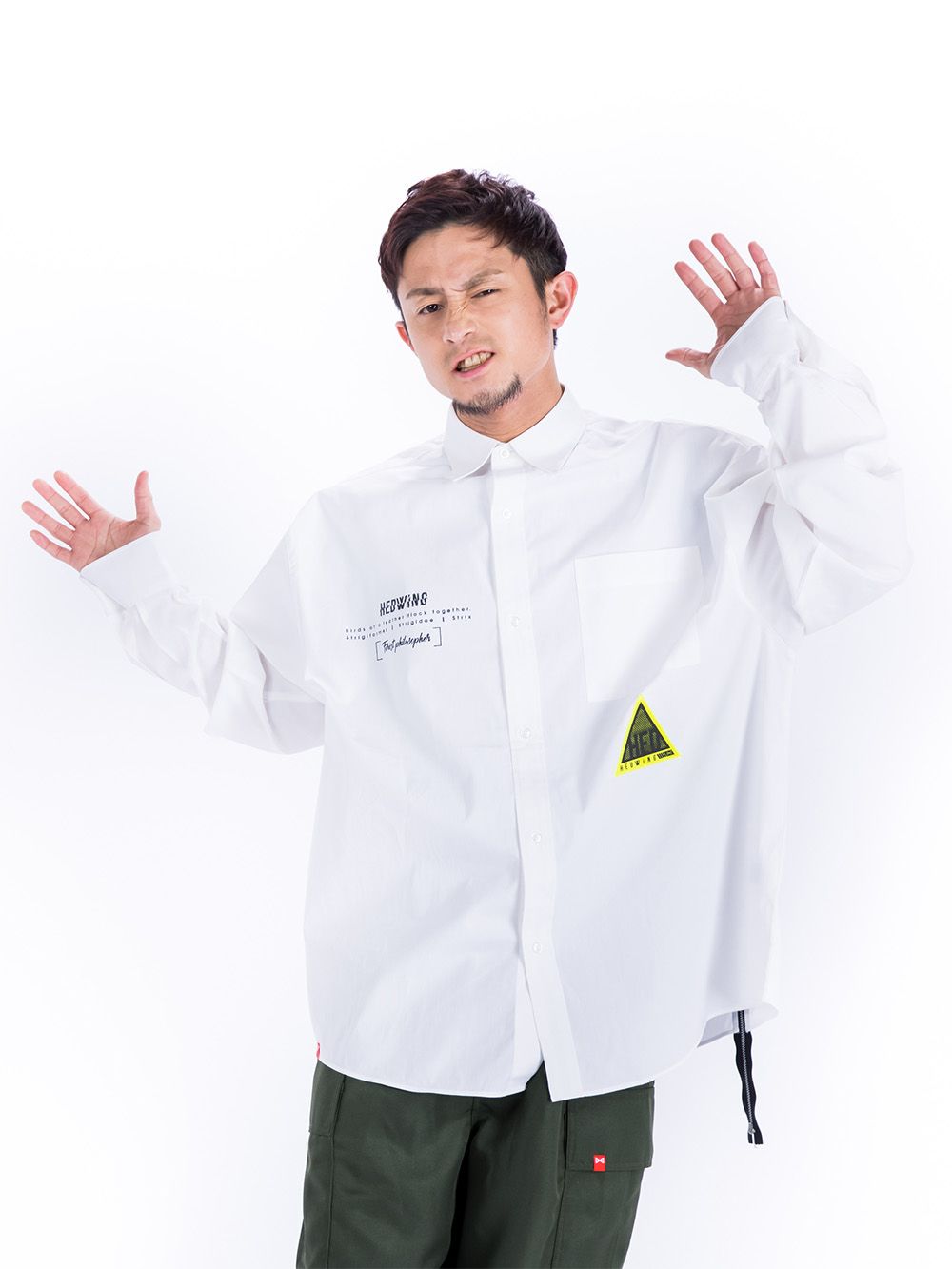 Big Silhouette Double Zip Shirt