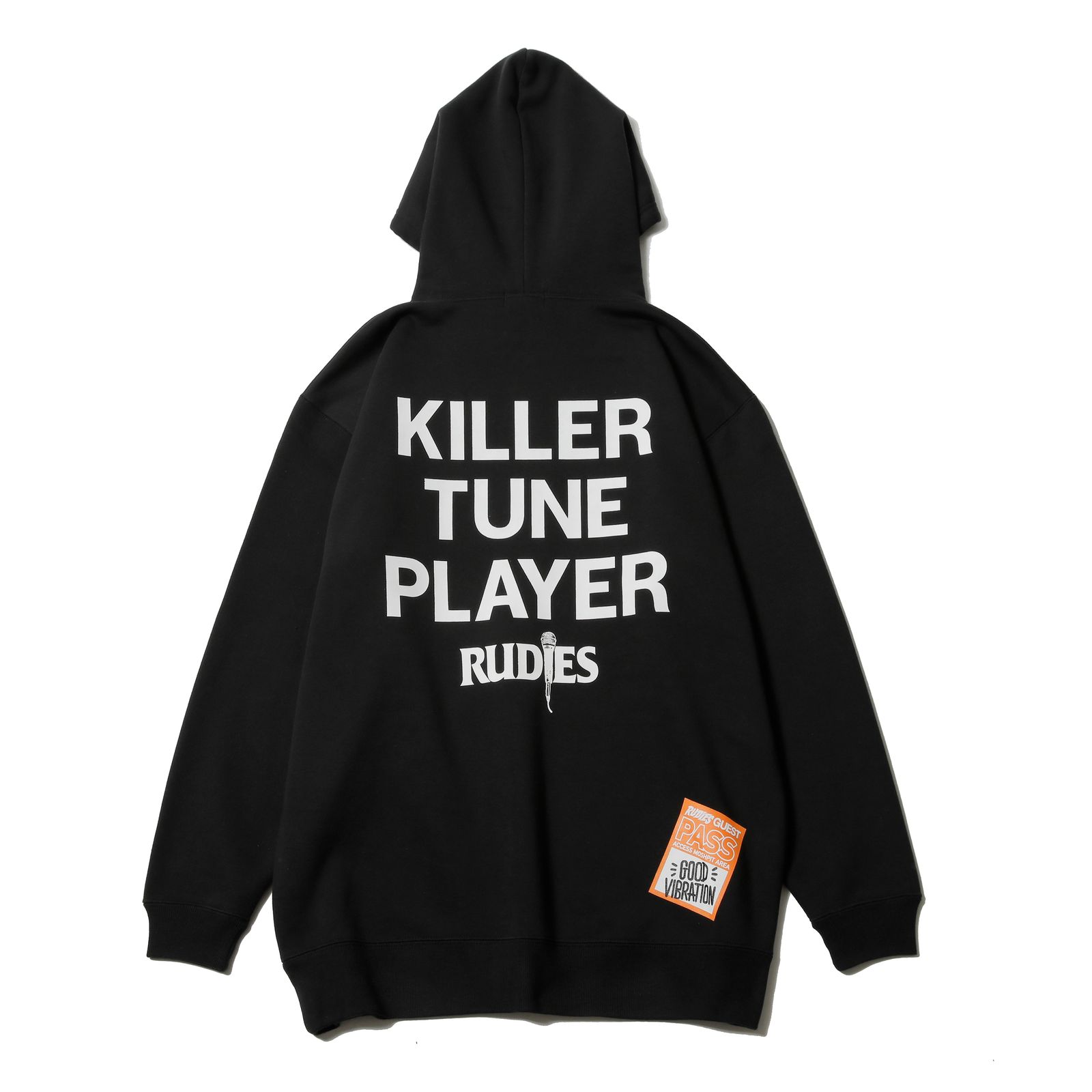 MICROPHONE SLICK HOOD-SWEAT
