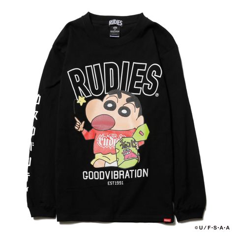 RUDIE'SxCRAYON SHINCHAN SNACK LSTEE