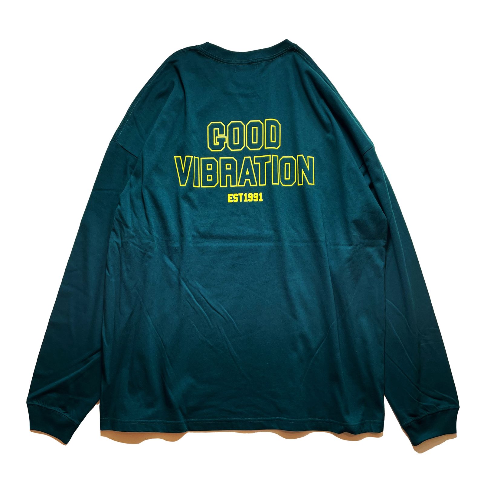 BLOCK COLLEGE BIGSILHOUETTE LS-TEE