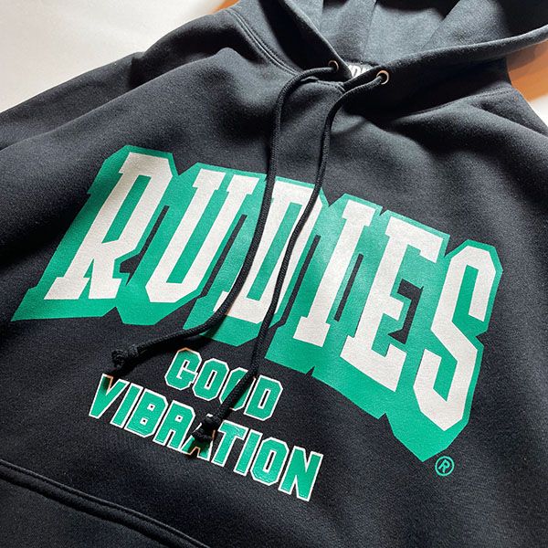BLOCK COLLEGE BIGSILHOUETTE HOOD-SWEAT