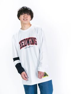 College logo C/C Longsleeve T-shirt