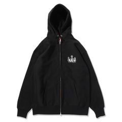 抜き足差し足ZIPパーカ