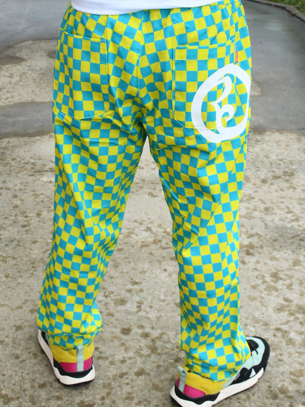RC CHECKER WIDE-PANTS