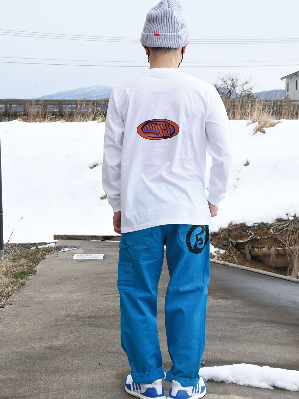 DYED PAINTER-PANTS
