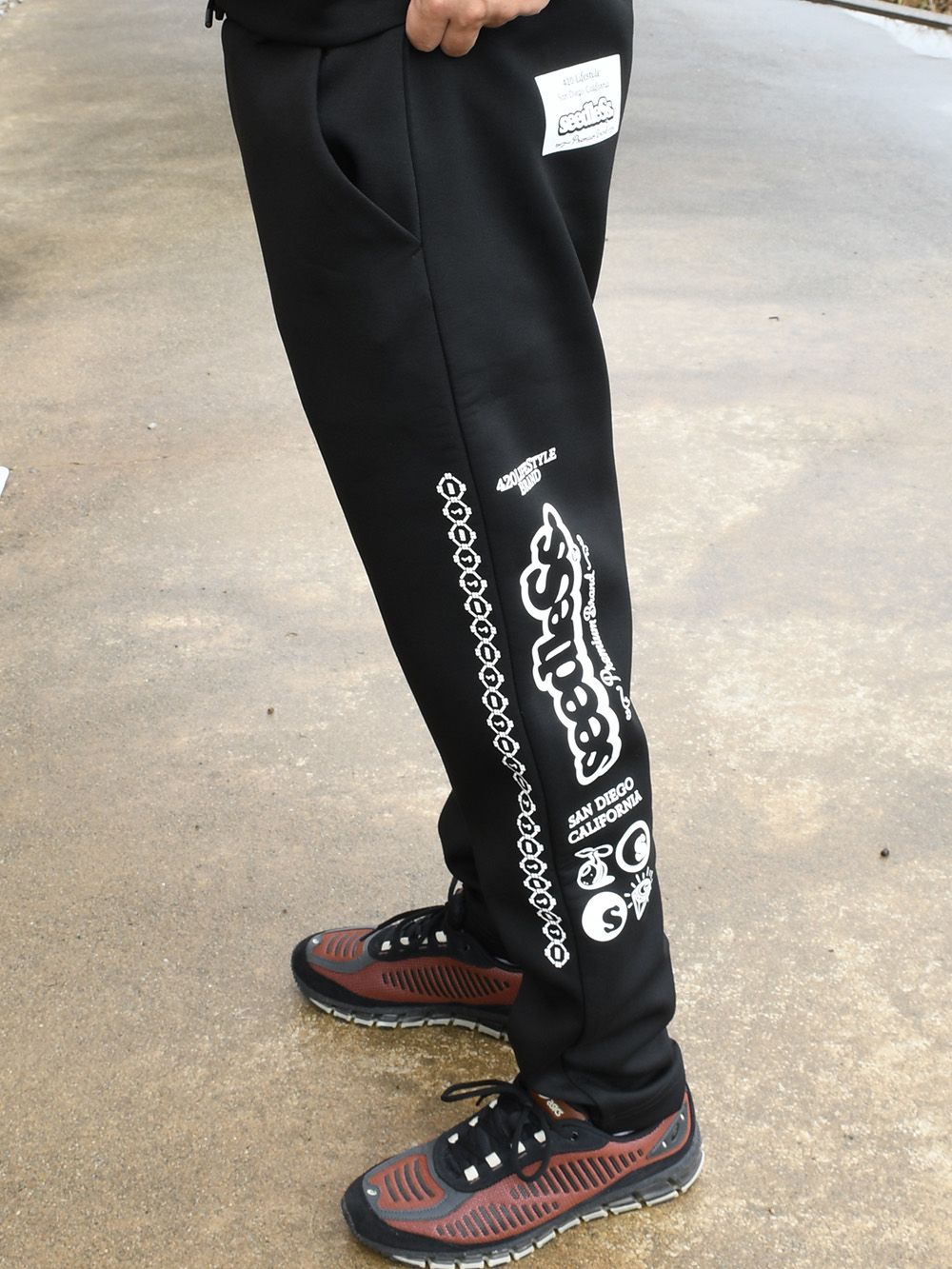 chain smoke sweat pants 9.4oz