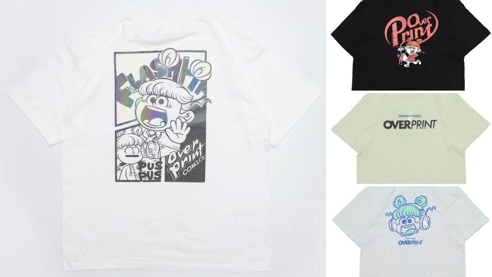 《over print》新作発売開始！