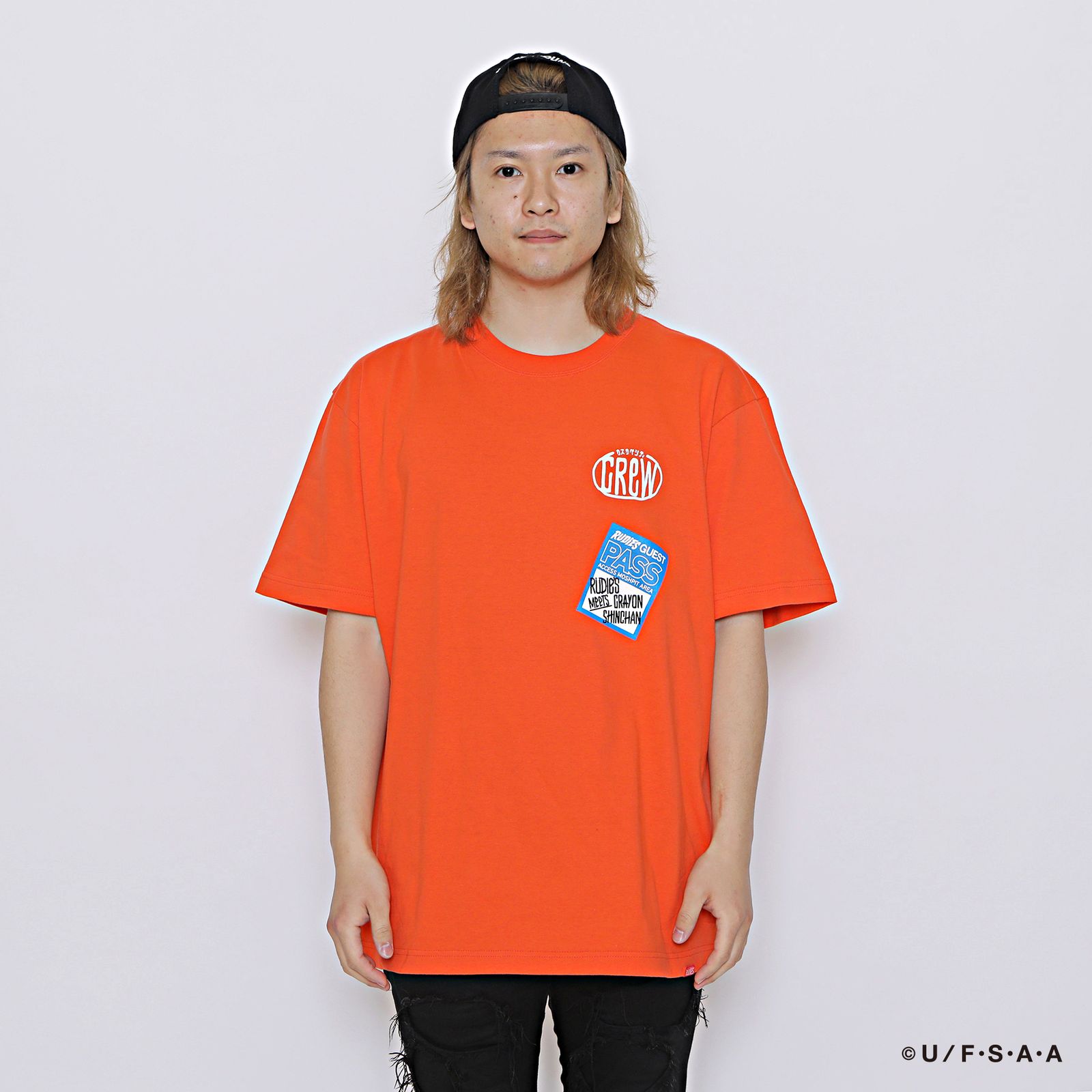 RUDIE'S x CRAYON SHINCHAN MICROPHONE-T