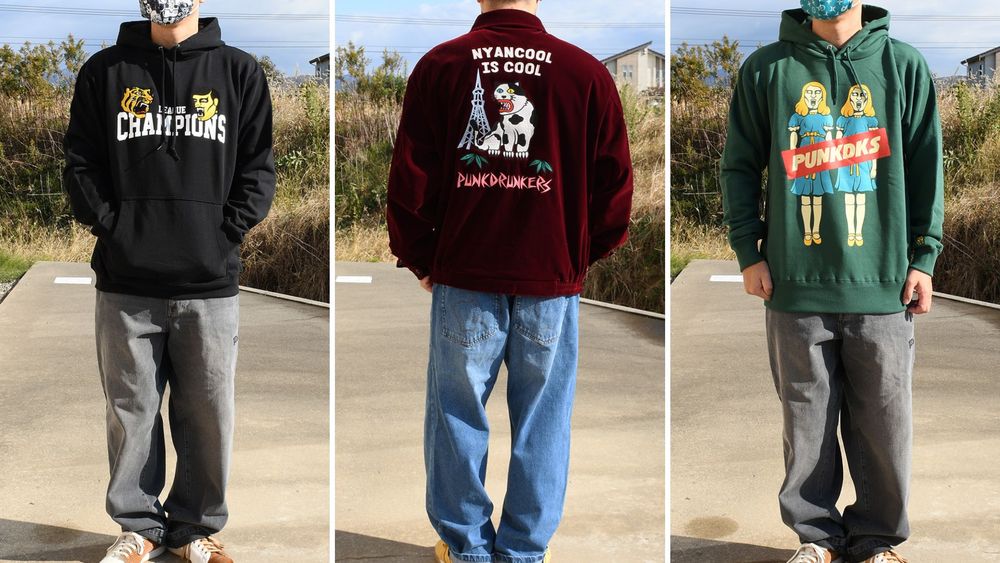 《PUNKDRUNKERS》新作スタイリング！