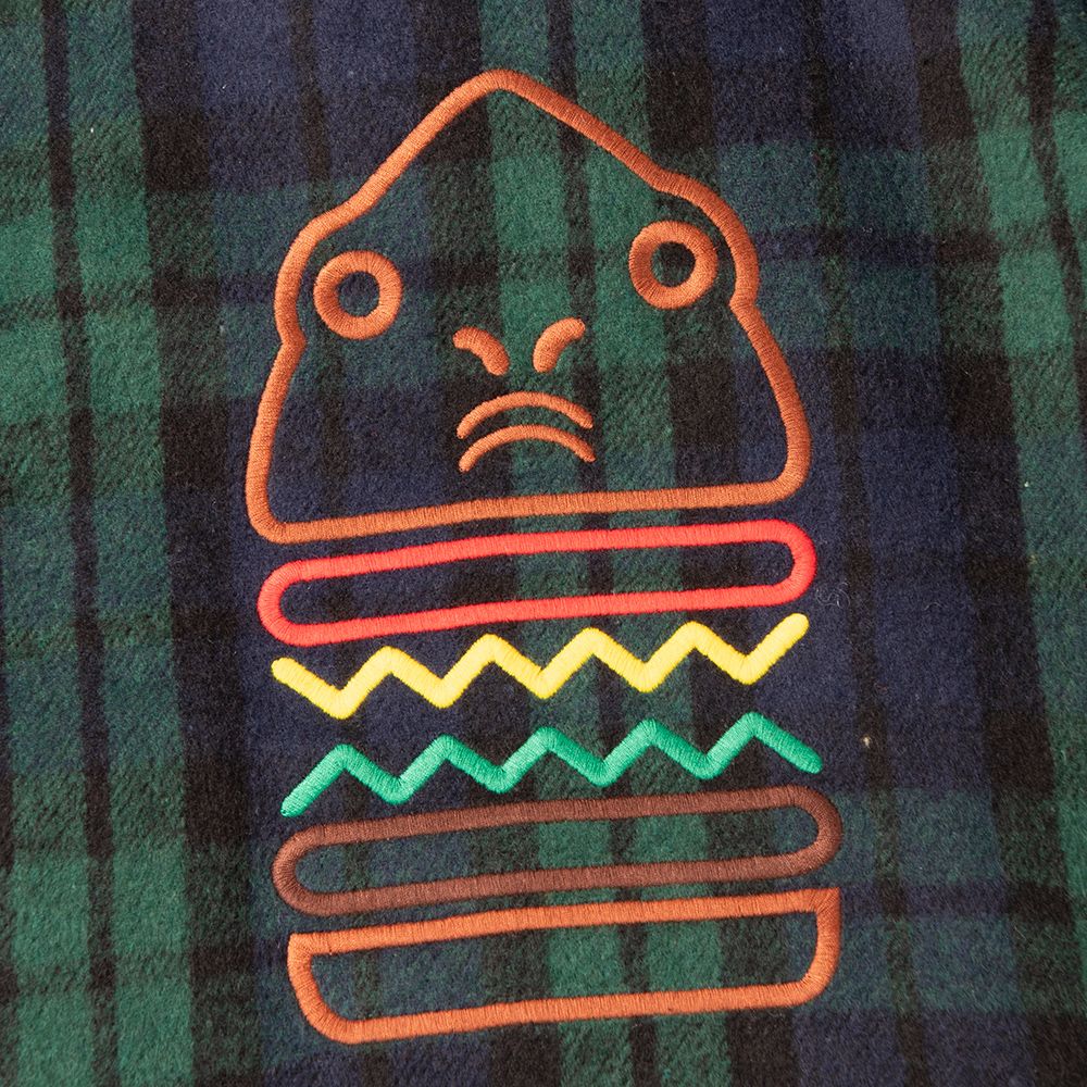鮫人チェックシェフJKT