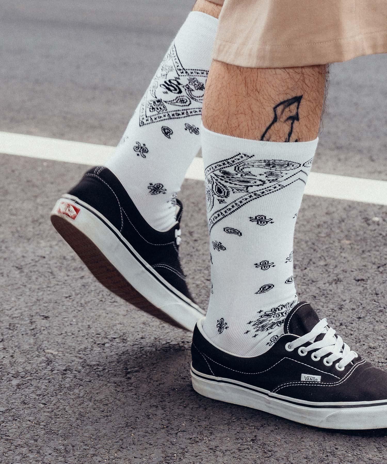 Bandanna socks