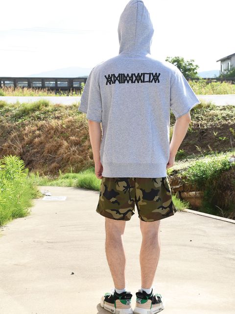 ラスティック半袖パーカ!
