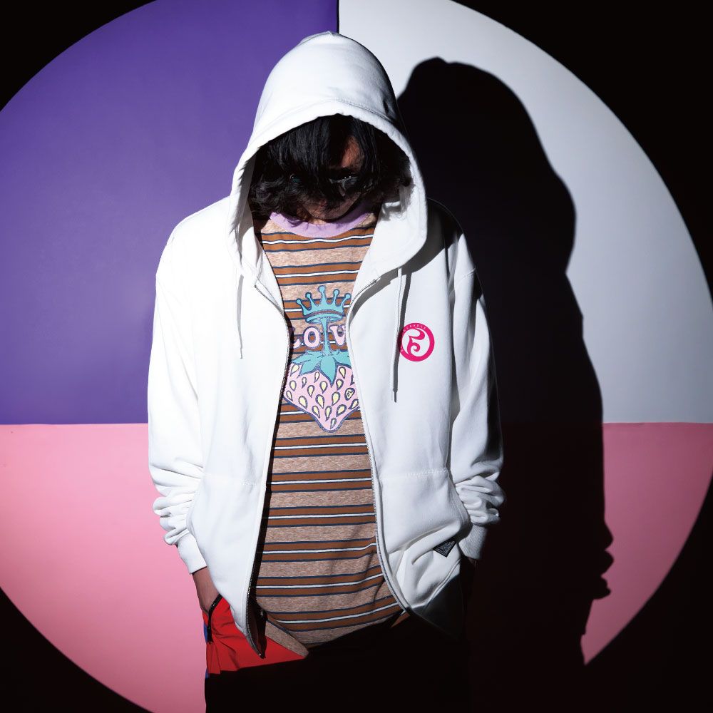 LOGO LOGO ZIP-HOODIE