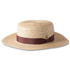 Straw Boater Hat