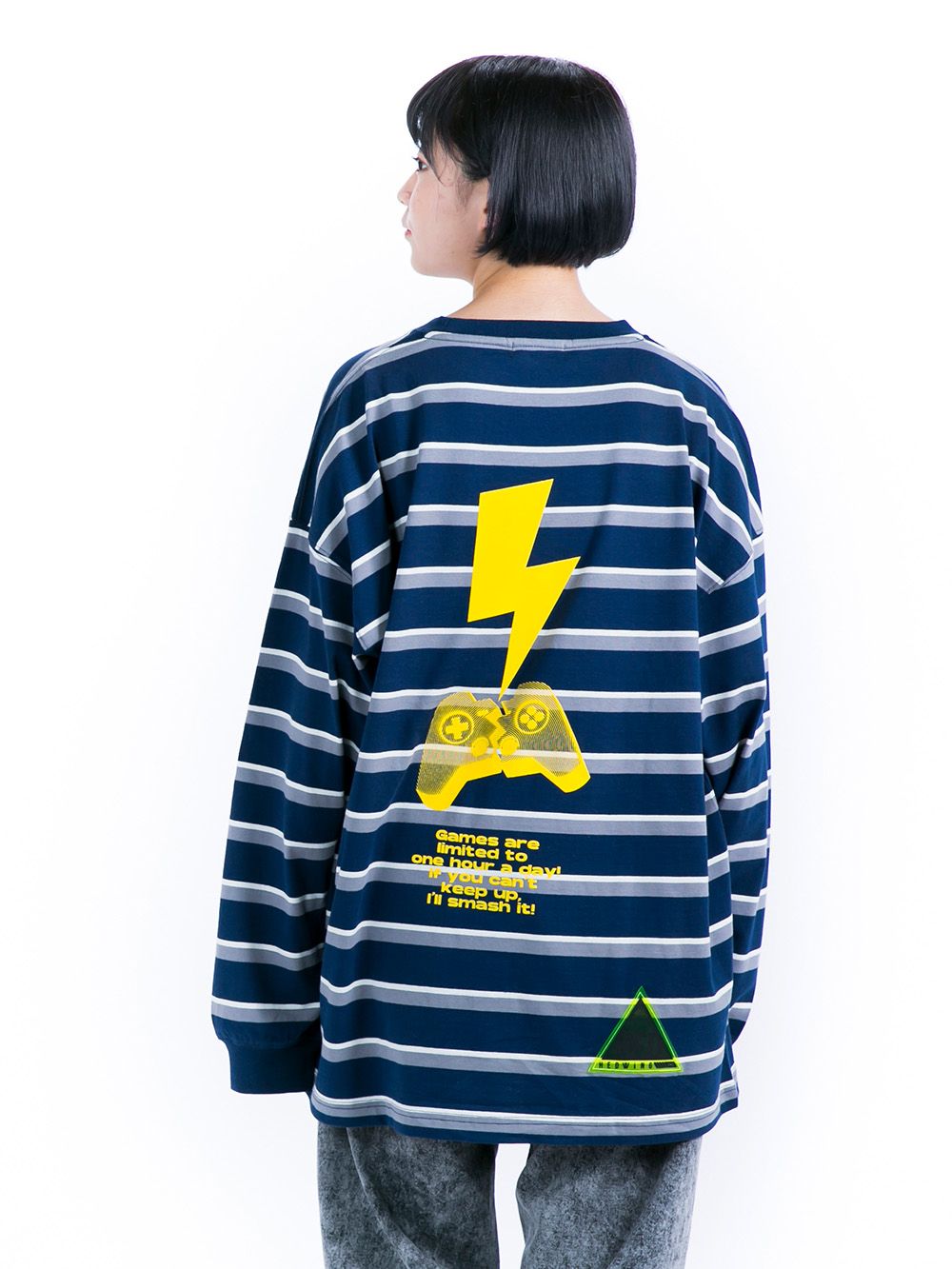 Game set Border Long Sleeve T-shirt
