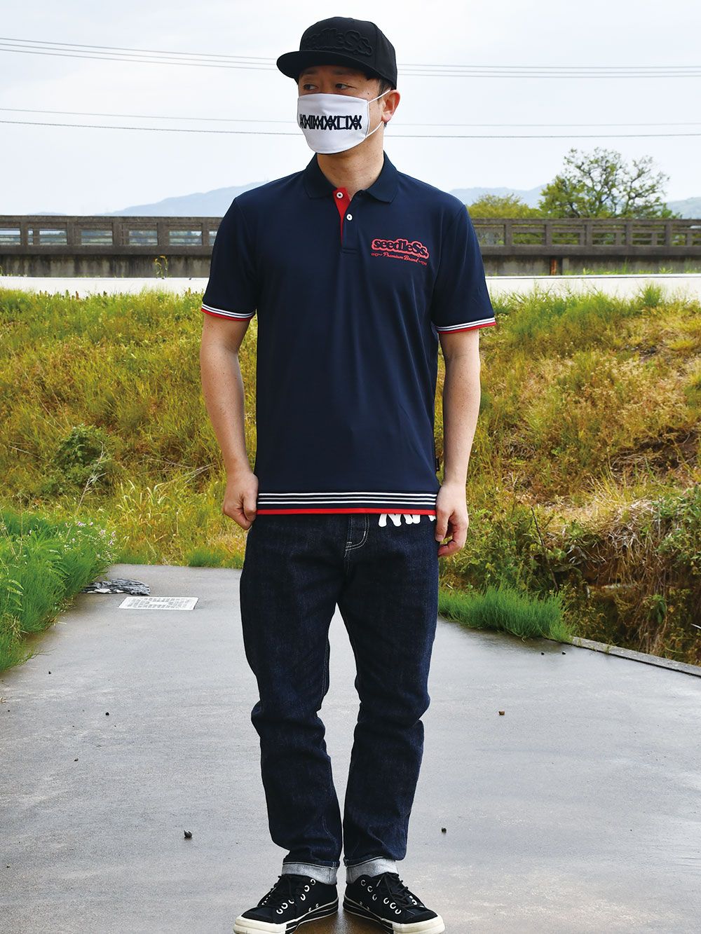 sd stripe polo shirts