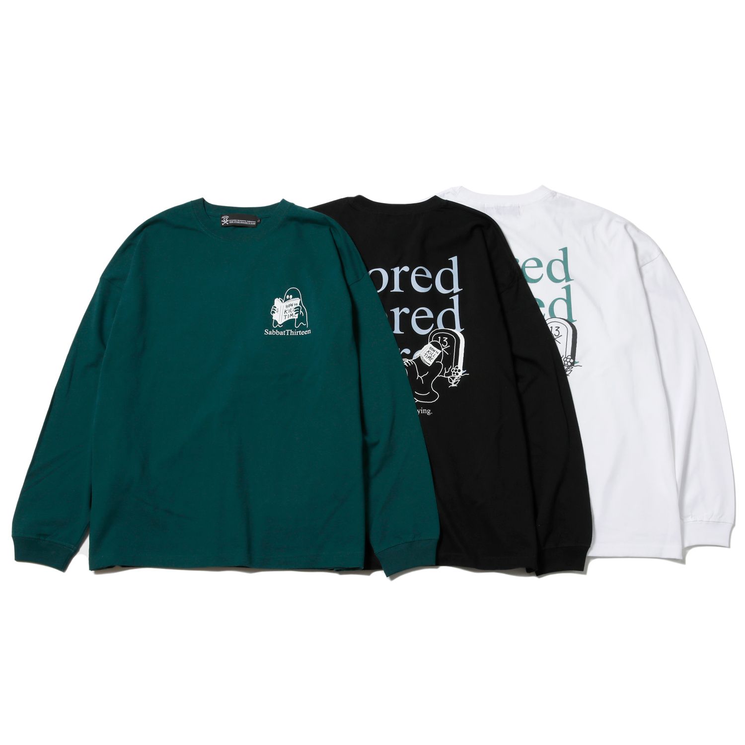BORED BIG L/S T