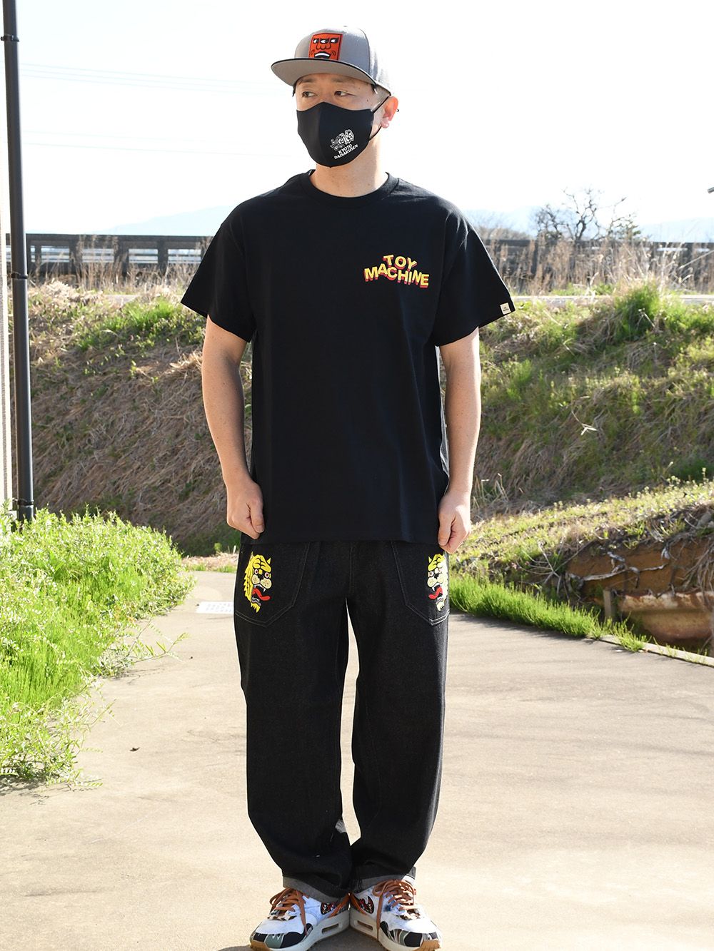 TOYMACHINE * HIROTTON COLLABO SS TEE TOYMONSTER -