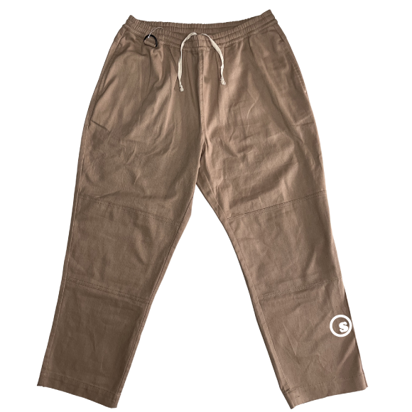 sd double knee wide pants
