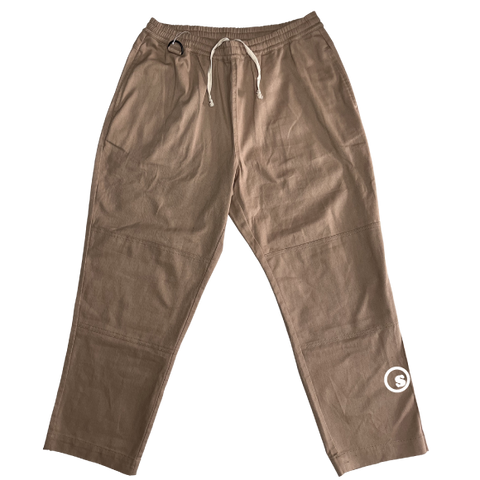 sd double knee wide pants