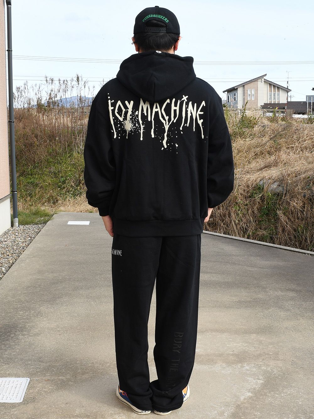 RORSCHACH SWEAT ZIP-PARKA