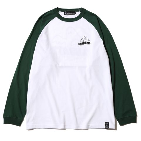 SPOOK LOGO RAGLAN L/S T