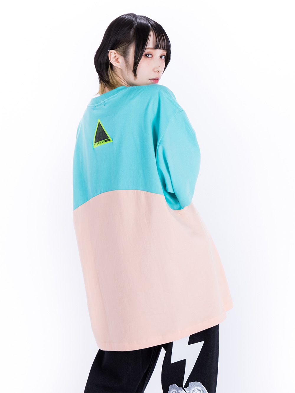 C/C Pansy Big Silhouette T-Shirt