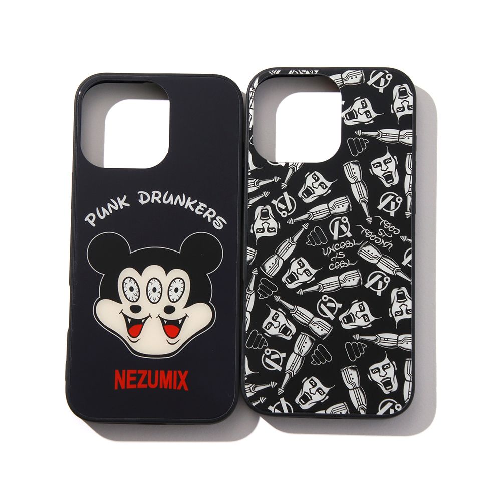 TEMPERED GLASS iPhone CASE / ネズミックス
