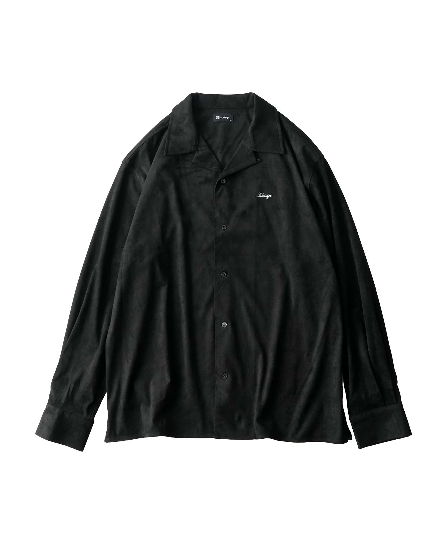 Essential faux suede shirt