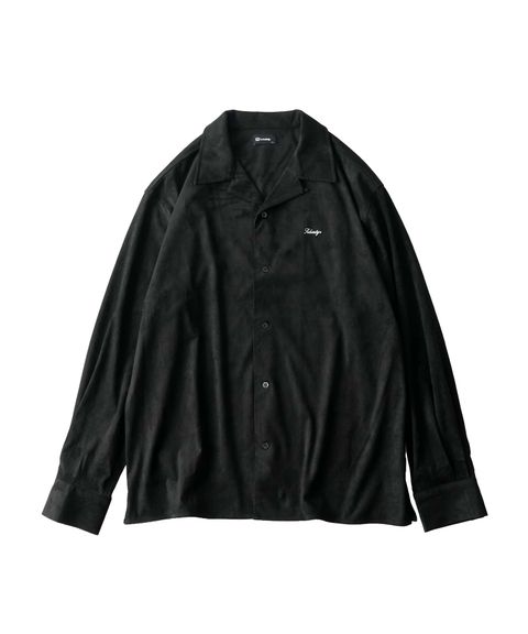Essential faux suede shirt