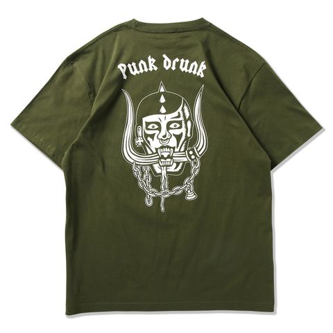 メタルロゴ刺繍TEE