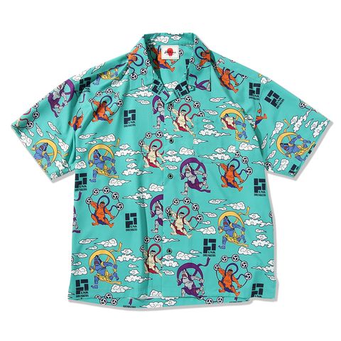 風神雷神アロハシャツ