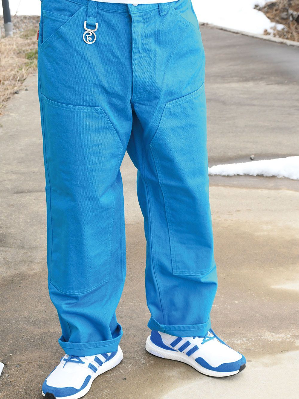 DYED PAINTER-PANTS